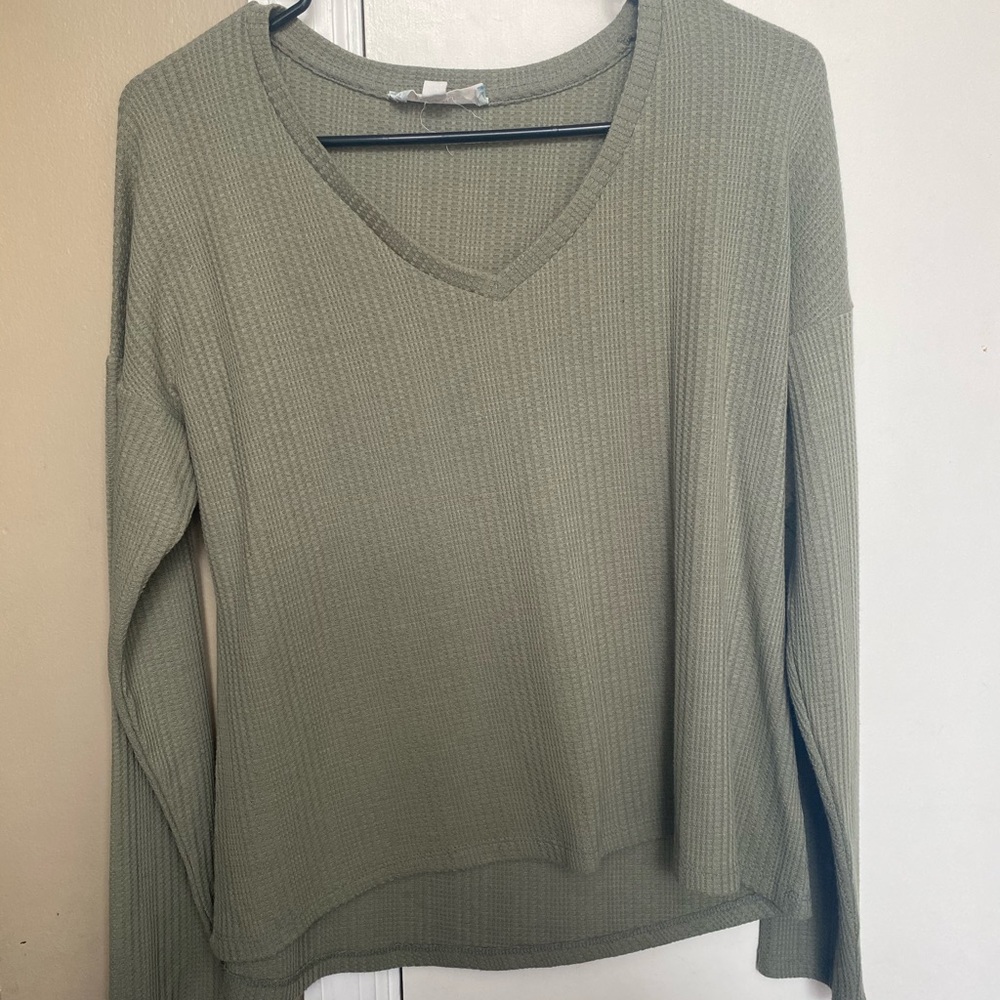 Olive sweater